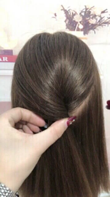 这种方法编出来的头发简单又漂亮 