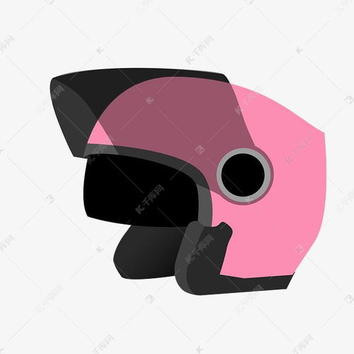 粉色的头盔装饰素材图片免费下载 千库网 