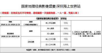 深圳12月底开的国家地理展览的票在哪买 多少钱 