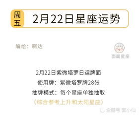 2.22十二星座日运,处女桃花旺,双鱼宜低调 