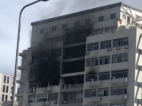 上海一商务楼起火浓烟滚滚 目前火被扑灭无人伤亡