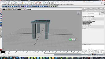 Maya如何建模一个小桌子 