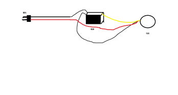 我想改变下我的电风扇的转向,我画了张现在马达接线图,如何改变接线,请高手指导 