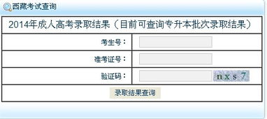 成人高考录取查询西藏,西藏2020年成人高考录取结果查询