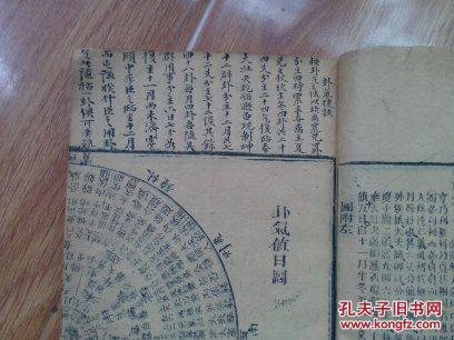 精品展销孔网孤本 周易象义集成 三册全 咸丰戊午年 1858年 版 第一册前面几页有批注字迹漂亮第二册有几页右上角缺角如图第三册有印刷时就缺损情况如图