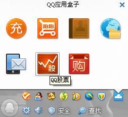 QQ上可以看股票的怎么不见了