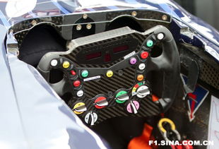 F1日本站技术特写 红牛RB3的方向盘布局