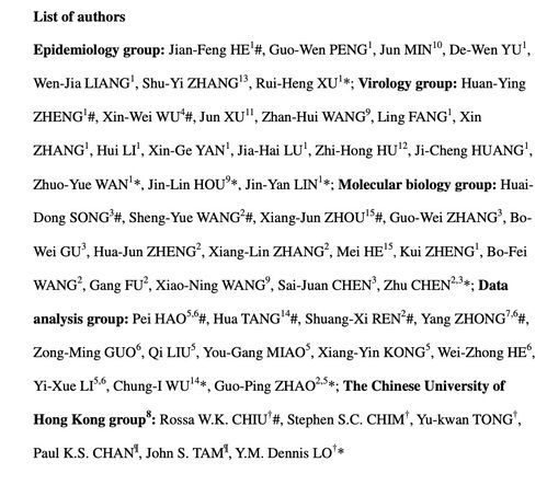 科学 一篇论文有53位作者,是怎么署名的