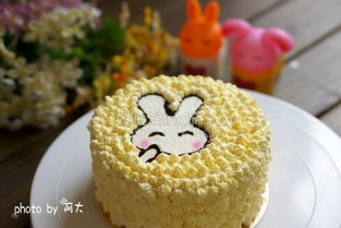 兔子生日蛋糕的做法
