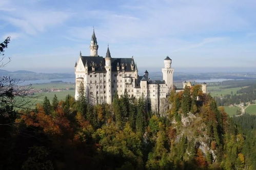 德国新天鹅城堡风景图片 8张