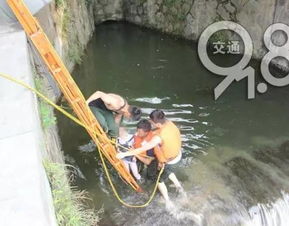 杭州小姑娘掉进湖里 刚想救就被抽水口吸走了 