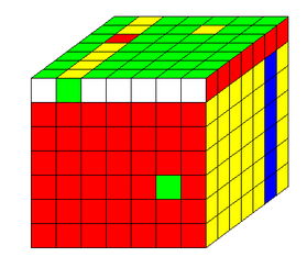 求高阶魔方不同面拼不同字的视频,最好有讲解的,谢谢各位大神啦 