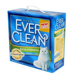 蓝钻 绿标 清香杀菌除臭升级细粒猫砂猫沙14磅