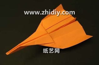 纸飞机的折法大全之尖头折纸战斗机的手工折纸视频教程 