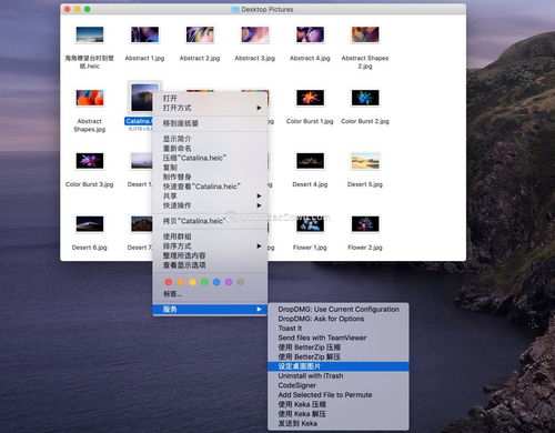 Mac技巧23 MacOS怎么设置动态桌面,heic动态桌面壁纸怎么用