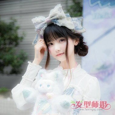 lolita发带怎么带 lolita发带的正确戴法