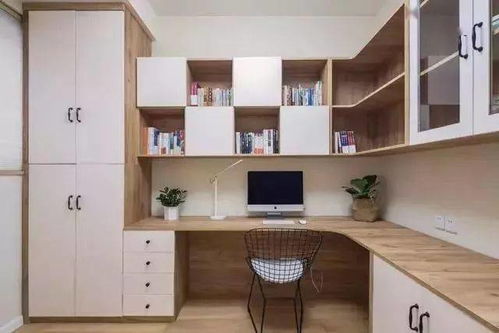 小卧室怎样做书桌柜 看这里,有方法参考