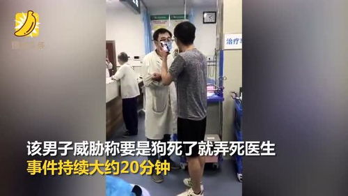 南宁一男子凌晨大闹医院要求给狗看急诊 被拒后还录视频威胁医生 