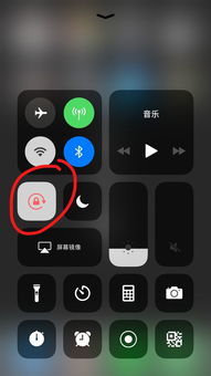 苹果手机怎么设置屏幕旋转 