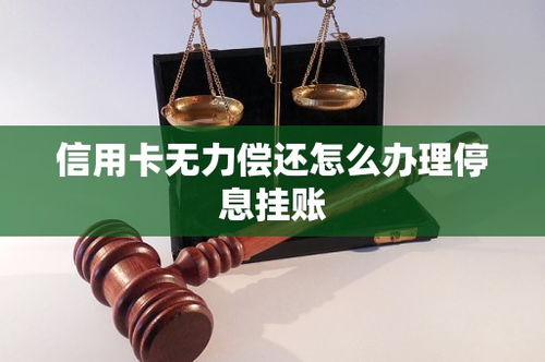 信用卡无力偿还怎么办理停息挂账,信用卡无力偿还怎么办？详解停息挂账办理流程