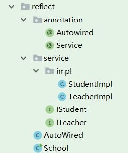 仿springboot Autowired自动注入