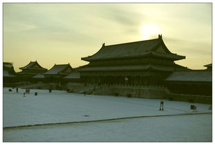 2012年12月21日 太阳照常升起 雪后故宫