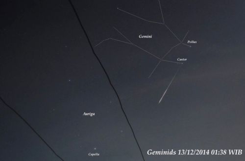 一小时150颗流星 12月的双子座流星雨,你准备好了吗