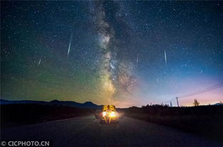 英仙座流星雨,你看了么