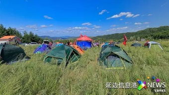 梦幻仲夏夜 感受别样风情 近1000名游客露营图们江畔 