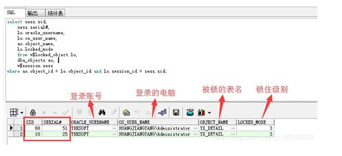 oracle锁表和解锁,Oracle数据库锁表与解锁详解