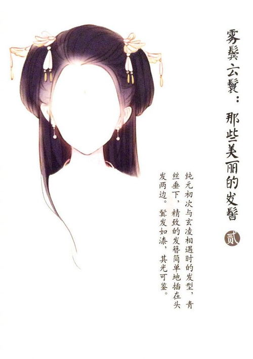 推荐 古风插画人物发型怎么画 各种古风女性发型的绘画参考