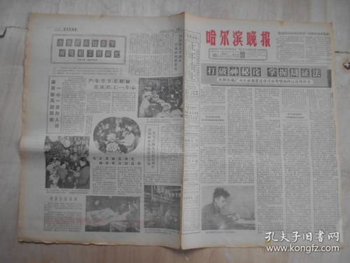 哈尔滨晚报 1966年1月17日 4版