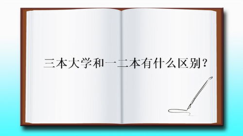 什么是三本,三本是什么意思-第1张图片