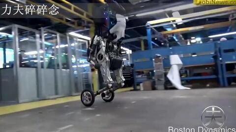 美国谷歌波斯顿机器人,能跑能跳能搬运重物