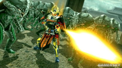 假面骑士 穿越战争2 Kamen Rider Battride War II 变身展示 乱舞斩杀 
