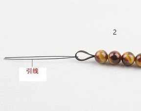 串珠水晶手链编织弹力线皮筋如何结尾才能更牢固,不会散开 