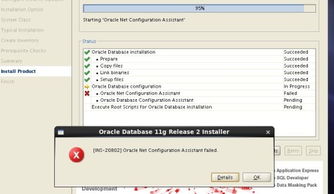 oracle安裝出現(xiàn)錯誤