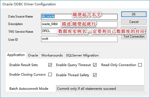 odbc连接oracle数据库, 准备工作