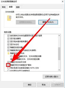 戴尔win10文件显示后缀名