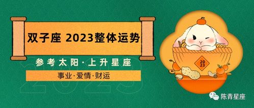 2023年运 双子座,活出真我