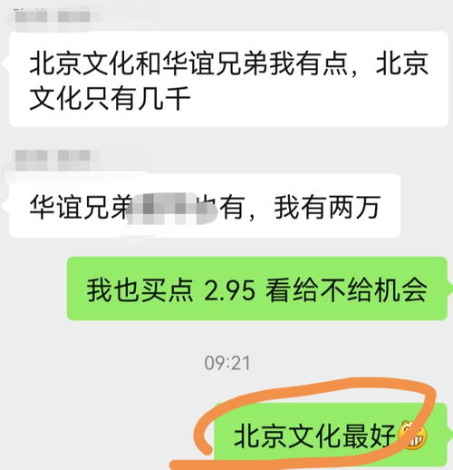 北京文化,开盘前小圈子提醒两次,北京文化果然最好