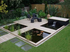 庭院设计 不同的景观水池造景