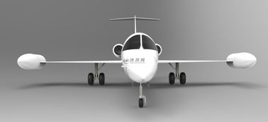 双引擎客机飞机模型