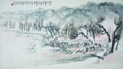 苍山为岳 石鲁作品展 亮相武汉美术馆 