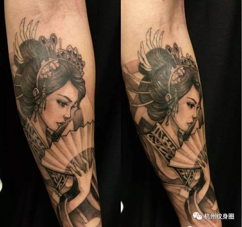 Tattoo 纹身素材 日本艺伎 