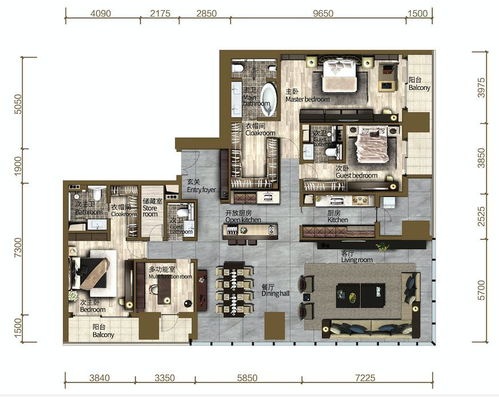  鄄城富邦舜王府的户型图,打造舒适居住体验 天富登录