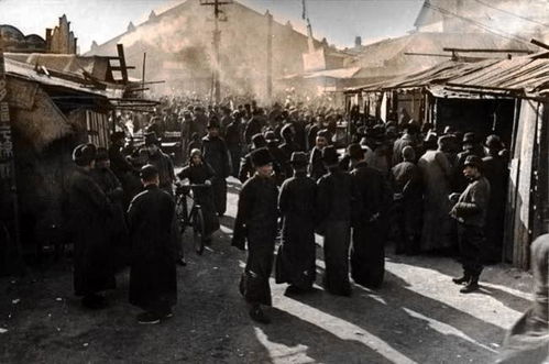 沈阳老照片 1938年春节期间的沈阳城,那时还叫 奉天