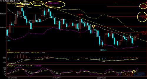 8月9日现货黄金 白银 原油 外汇短线交易策略