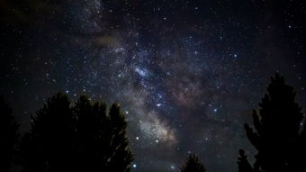 美丽夜晚星空图片