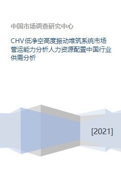 CHV低净空高度振动堆筑系统市场营运能力分析人力资源配置中国行业供需分析 